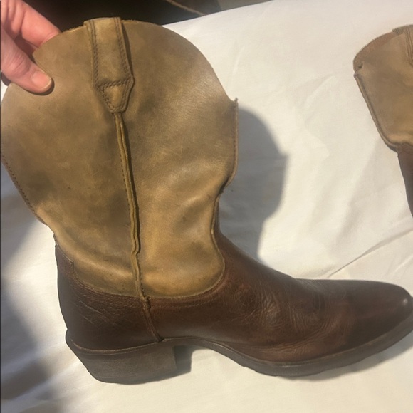 Ariat Brown and Tan Men's Boots - Picture 5 of 9